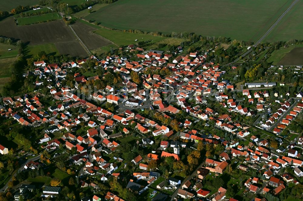 Luftaufnahme Molschleben - Ortsansicht in Molschleben im Bundesland Thüringen, Deutschland