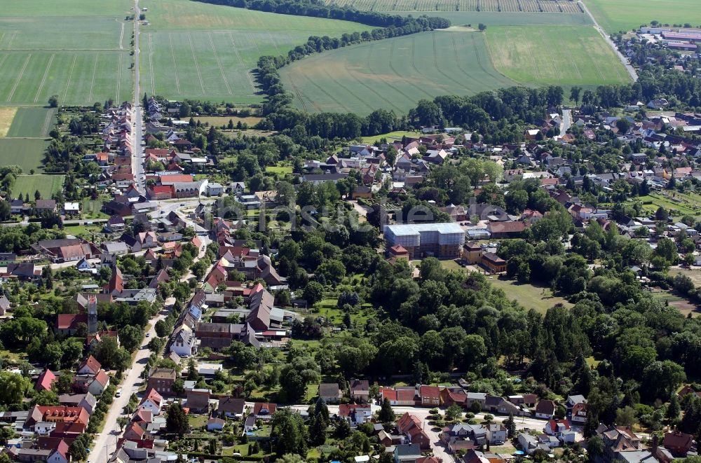 Luftbild Mosigkau - Ortsansicht in Mosigkau im Bundesland Sachsen-Anhalt, Deutschland