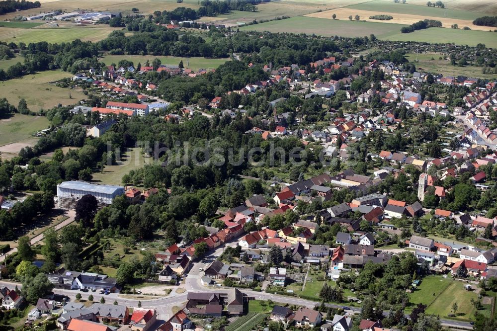 Luftaufnahme Mosigkau - Ortsansicht in Mosigkau im Bundesland Sachsen-Anhalt, Deutschland