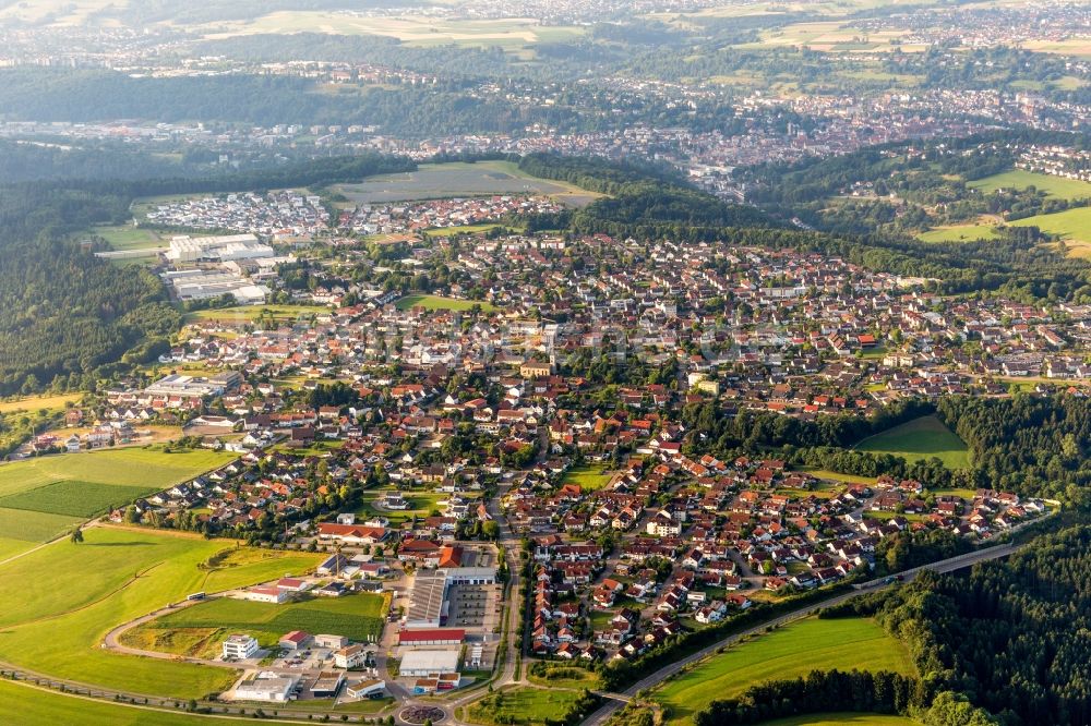 Luftbild Mutlangen - Ortsansicht in Mutlangen im Bundesland Baden-Württemberg, Deutschland