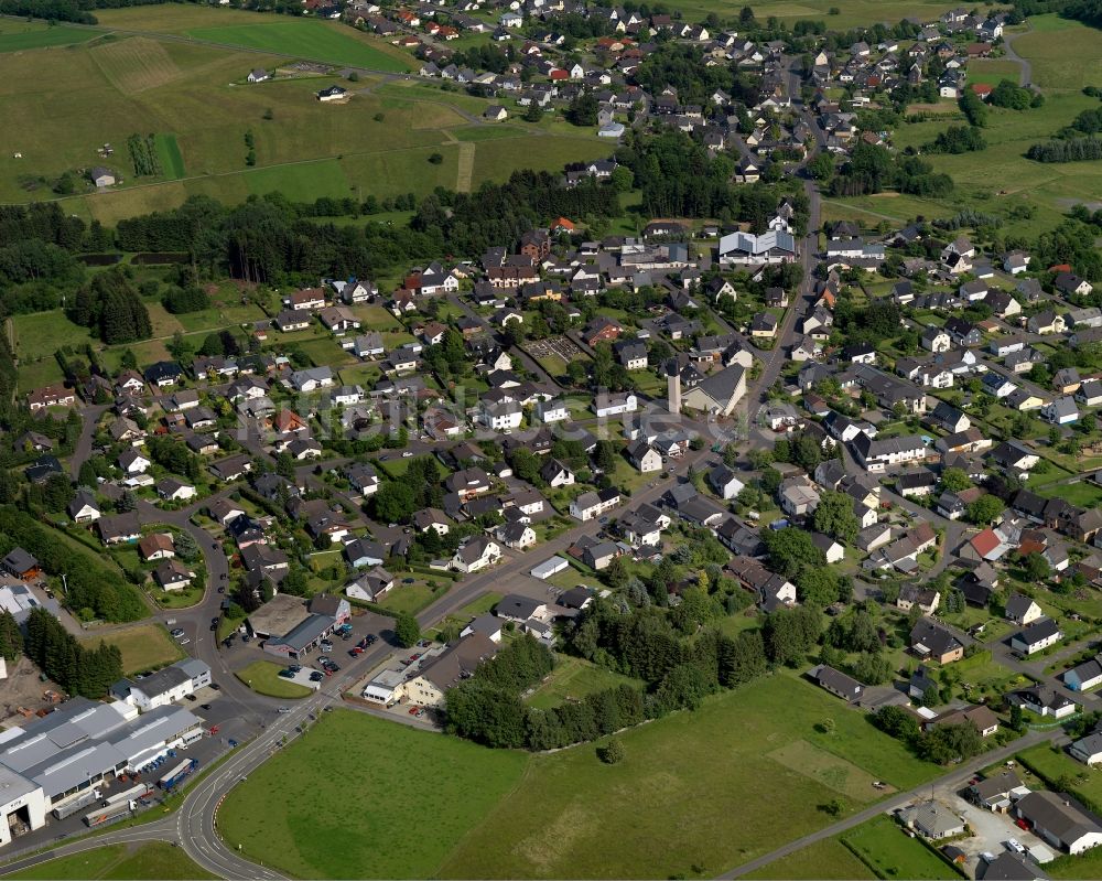 Luftaufnahme Nauroth - Ortsansicht von Nauroth im Bundesland Rheinland-Pfalz