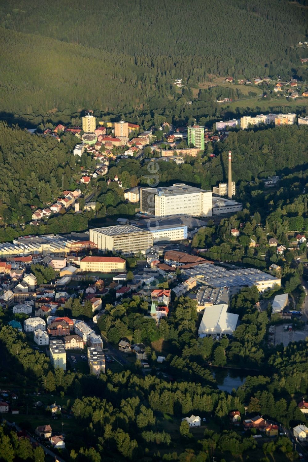 Luftbild Nejdek - Ortsansicht in Nejdek in Tschechische Republik