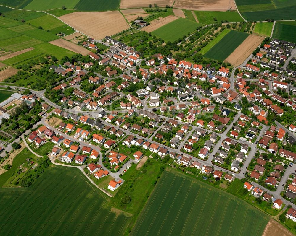 Luftbild Nellmersbach - Ortsansicht in Nellmersbach im Bundesland Baden-Württemberg, Deutschland