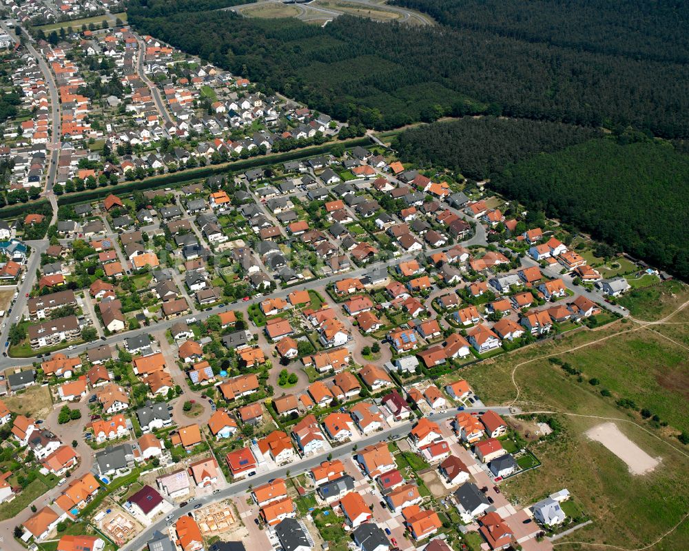 Neudorf von oben - Ortsansicht in Neudorf im Bundesland Baden-Württemberg, Deutschland