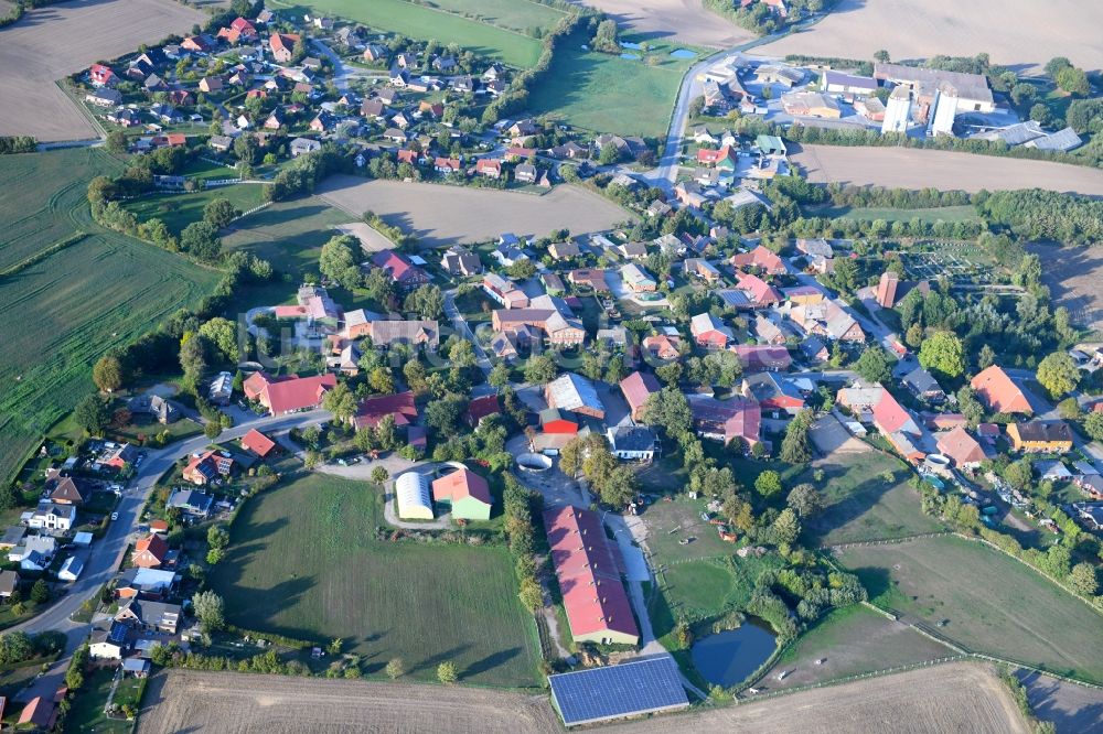 Luftaufnahme Neuengörs - Ortsansicht in Neuengörs im Bundesland Schleswig-Holstein, Deutschland