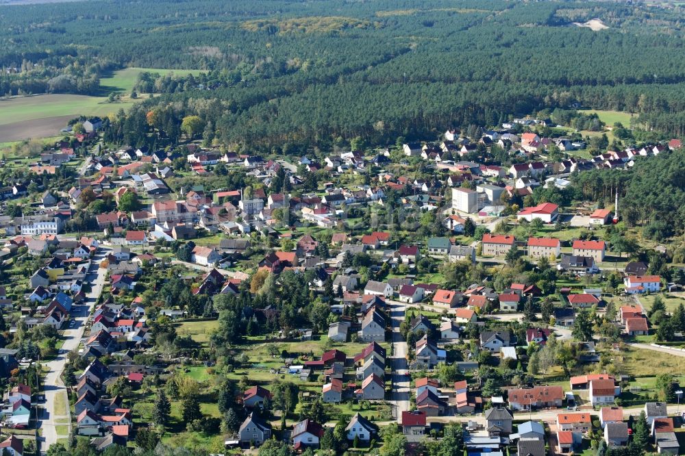 Luftaufnahme Neuenhagen - Ortsansicht in Neuenhagen im Bundesland Brandenburg, Deutschland