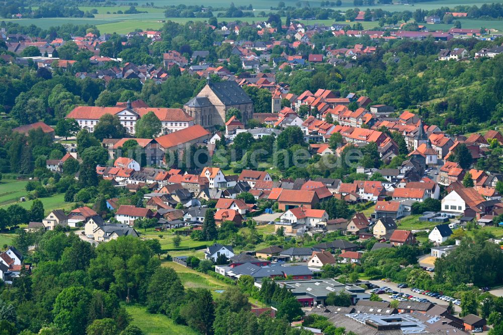 Neuhof aus der Vogelperspektive: Ortsansicht in Neuhof im Bundesland Niedersachsen, Deutschland