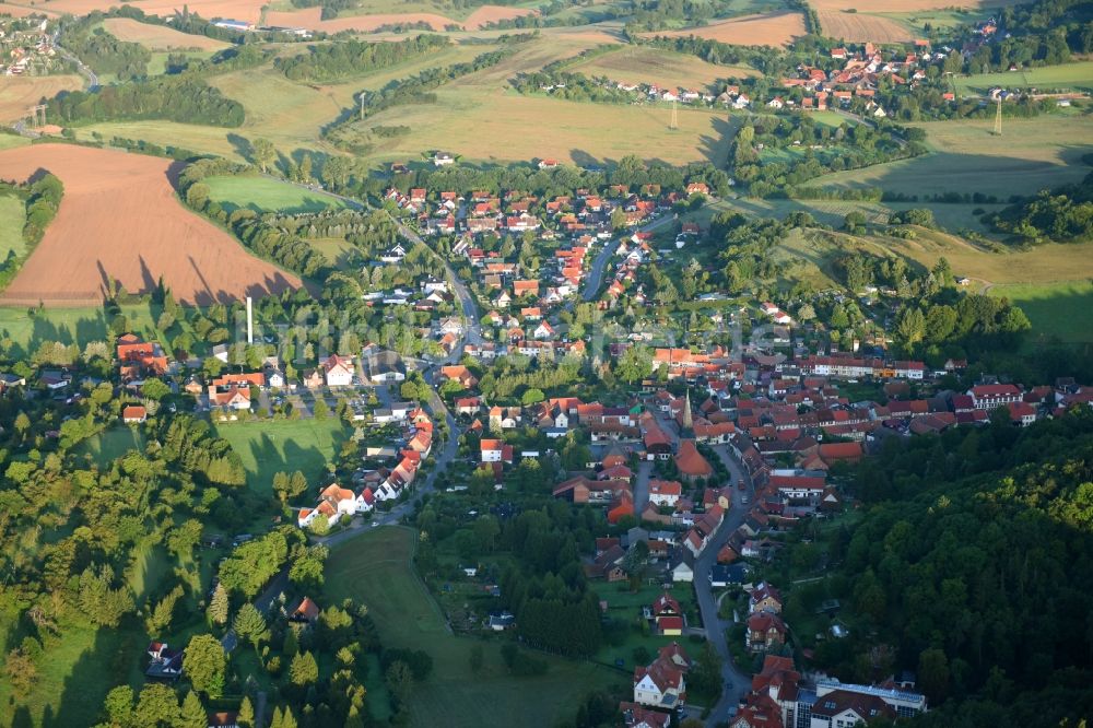 Luftaufnahme Neustadt/Harz - Ortsansicht in Neustadt/Harz im Bundesland Thüringen, Deutschland