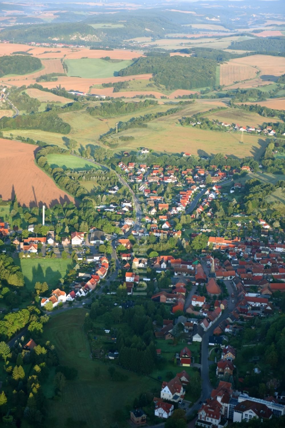 Neustadt/Harz von oben - Ortsansicht in Neustadt/Harz im Bundesland Thüringen, Deutschland