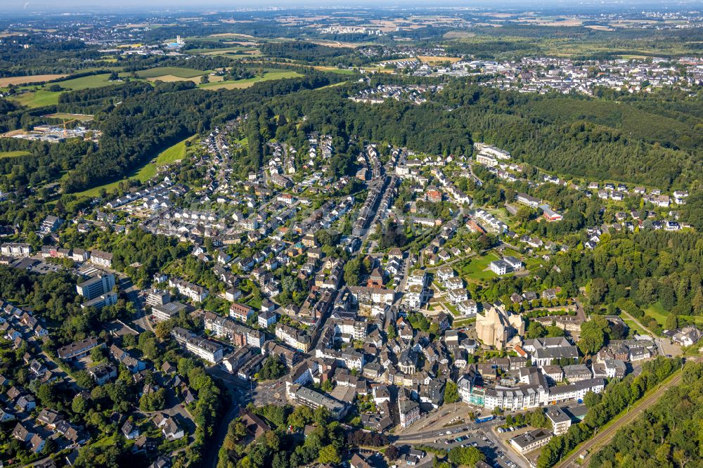 Luftaufnahme Neviges - Ortsansicht in Neviges im Bundesland Nordrhein-Westfalen, Deutschland