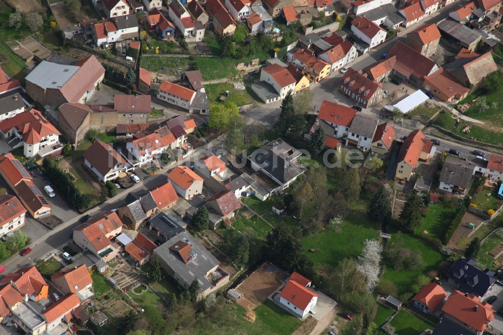 Luftaufnahme Nieder-Wiesen - Ortsansicht von Nieder-Wiesen im Bundesland Rheinland-Pfalz