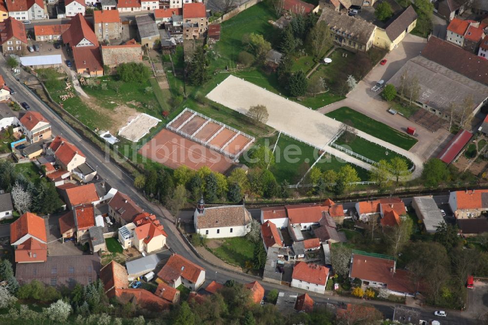 Nieder-Wiesen von oben - Ortsansicht von Nieder-Wiesen im Bundesland Rheinland-Pfalz