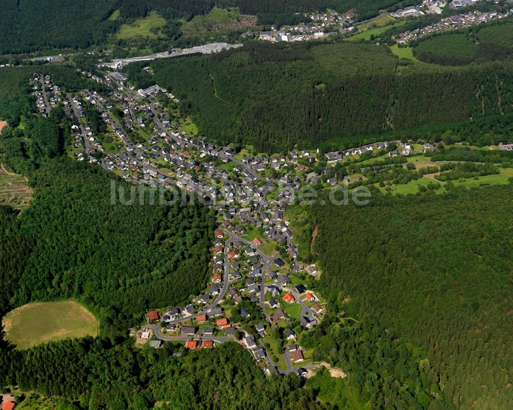 Luftbild Niederdreisbach - Ortsansicht von Niederdreisbach im Bundesland Rheinland-Pfalz