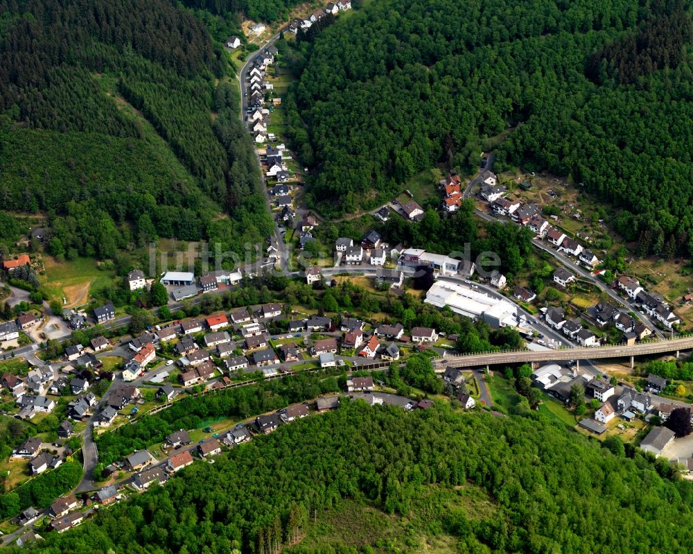 Luftbild Niederfischbach - Ortsansicht von Niederfischbach im Bundesland Rheinland-Pfalz