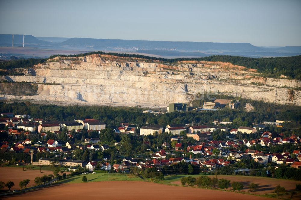 Luftbild Niedersachswerfen - Ortsansicht in Niedersachswerfen im Bundesland Thüringen, Deutschland