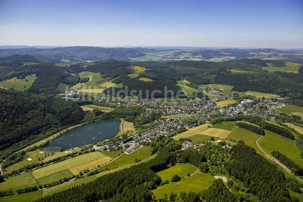 Niedersfeld von oben - Ortsansicht in Niedersfeld im Bundesland Nordrhein-Westfalen