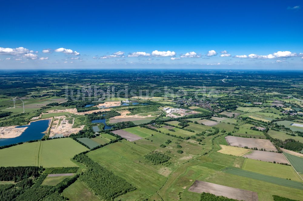 Luftbild Nützen - Ortsansicht in Nützen im Bundesland Schleswig-Holstein, Deutschland