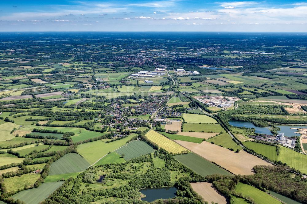 Luftbild Nützen - Ortsansicht in Nützen im Bundesland Schleswig-Holstein, Deutschland