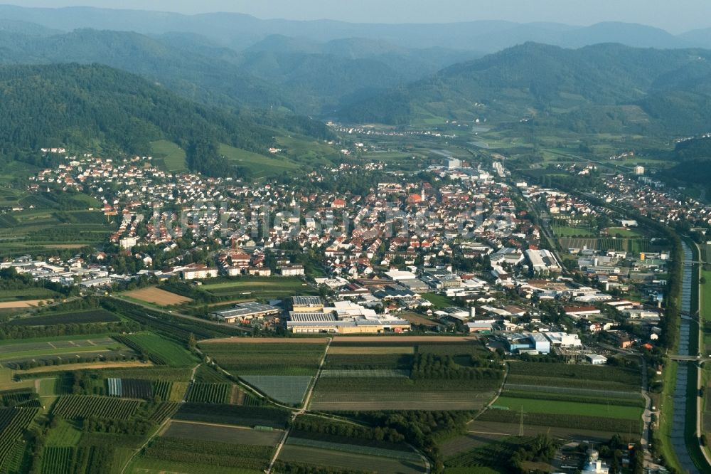 Luftaufnahme Oberkirch - Ortsansicht in Oberkirch im Bundesland Baden-Württemberg