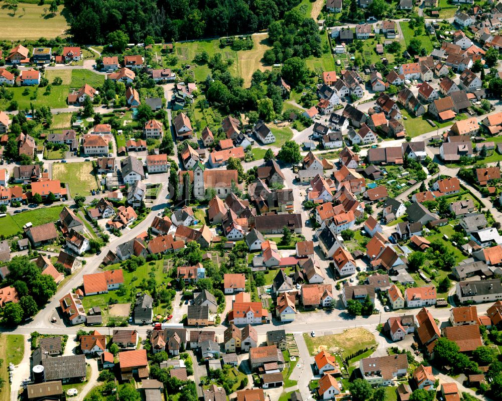 Oberndorf aus der Vogelperspektive: Ortsansicht in Oberndorf im Bundesland Baden-Württemberg, Deutschland