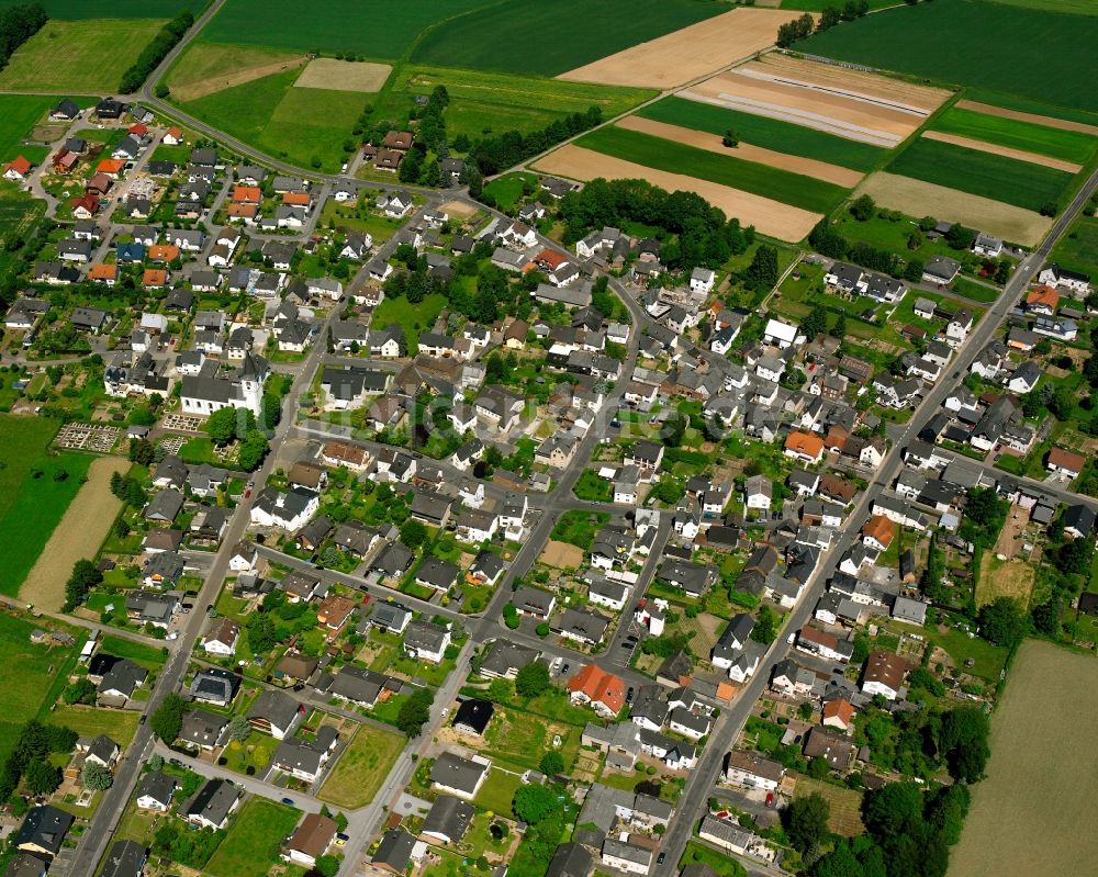 Luftaufnahme Oberweyer - Ortsansicht in Oberweyer im Bundesland Hessen, Deutschland