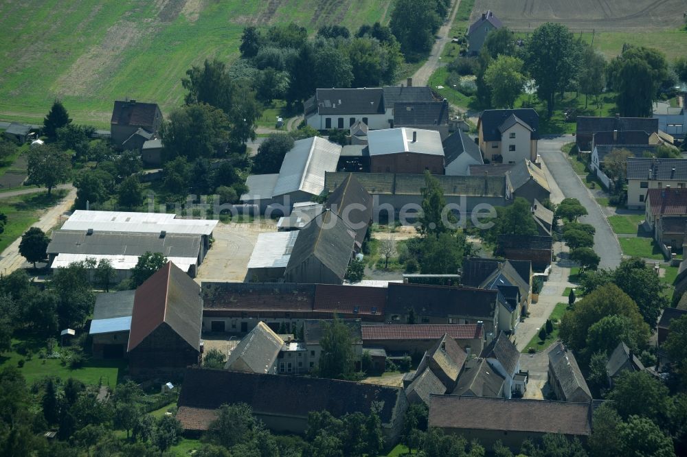 Luftbild Ochelmitz - Ortsansicht von Ochelmitz im Bundesland Sachsen