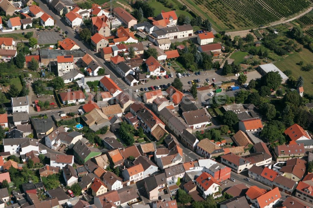 Ockenheim von oben - Ortsansicht von Ockenheim im Bundesland Rheinland-Pfalz