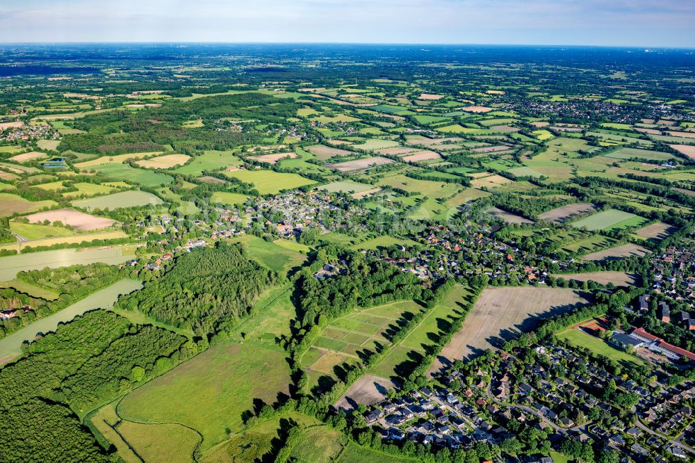 Luftbild Oersdorf - Ortsansicht in Oersdorf im Bundesland Schleswig-Holstein, Deutschland