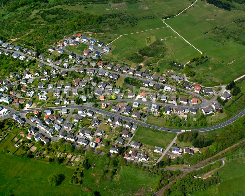 Offenbach von oben - Ortsansicht in Offenbach im Bundesland Hessen, Deutschland