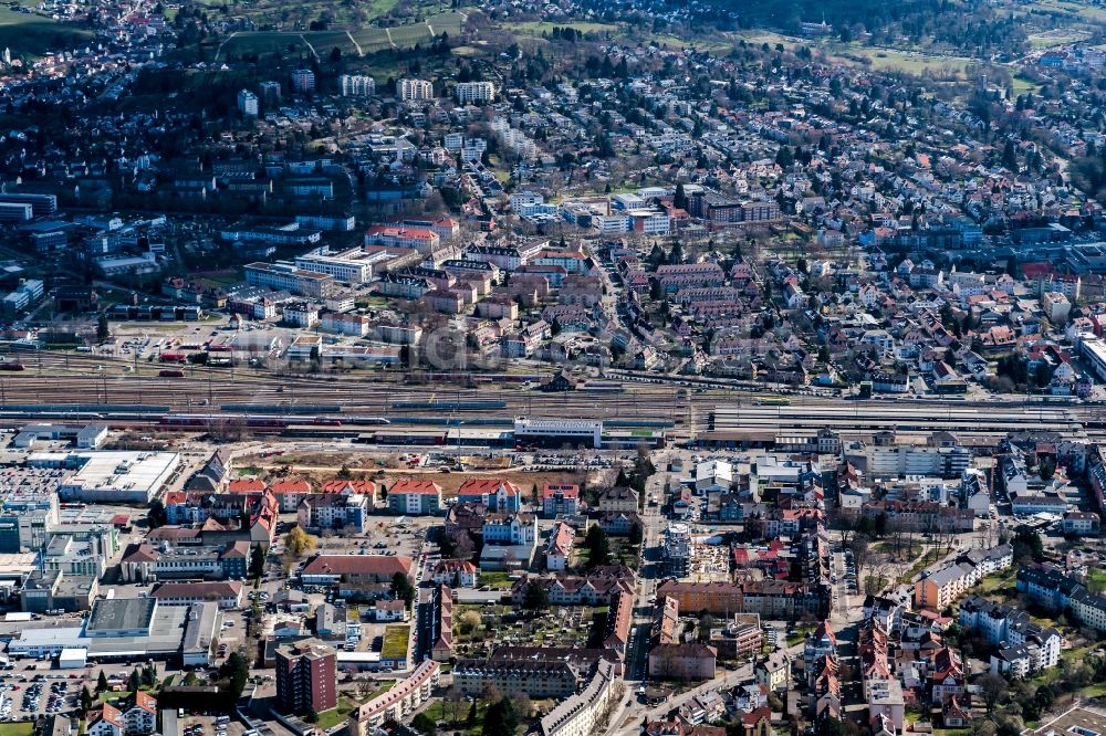 Luftbild Offenburg - Ortsansicht in Offenburg im Bundesland Baden-Württemberg, Deutschland