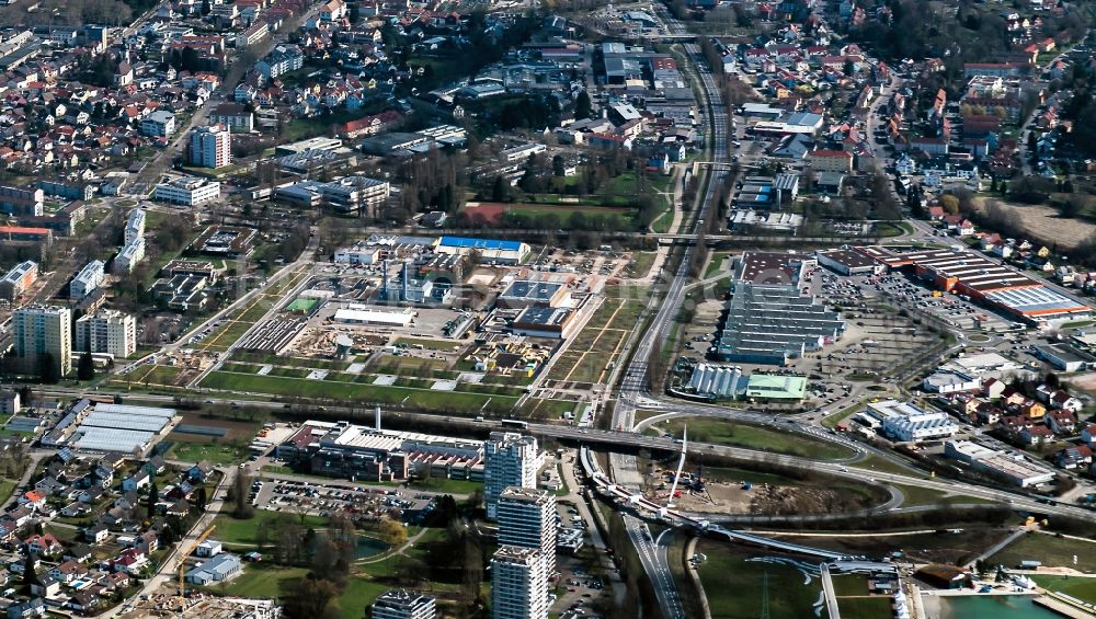 Luftbild Offenburg - Ortsansicht in Offenburg im Bundesland Baden-Württemberg, Deutschland