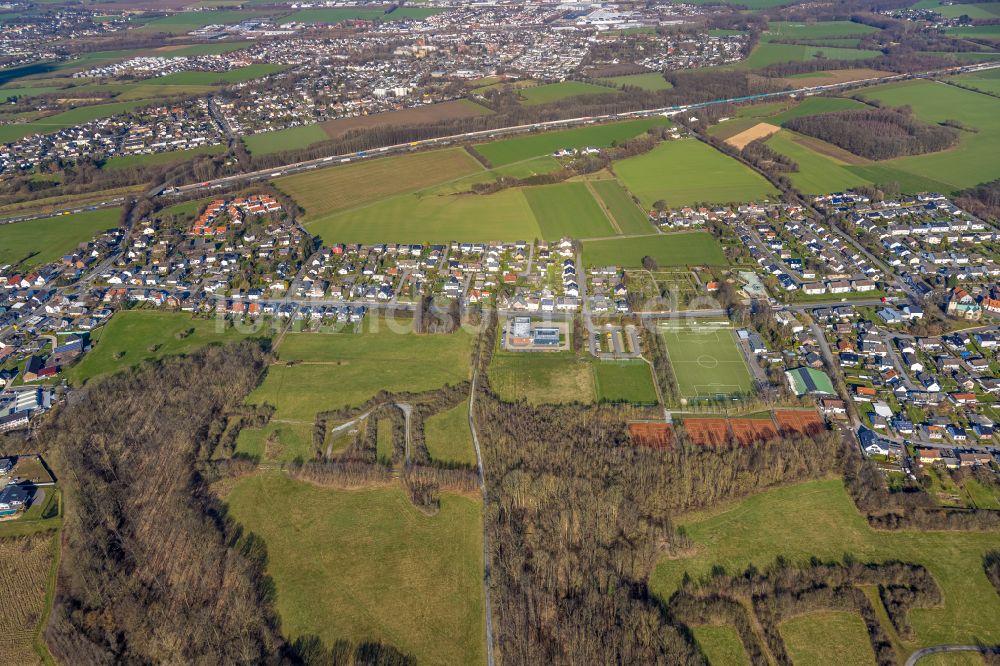 Luftbild Opherdicke - Ortsansicht in Opherdicke im Bundesland Nordrhein-Westfalen, Deutschland