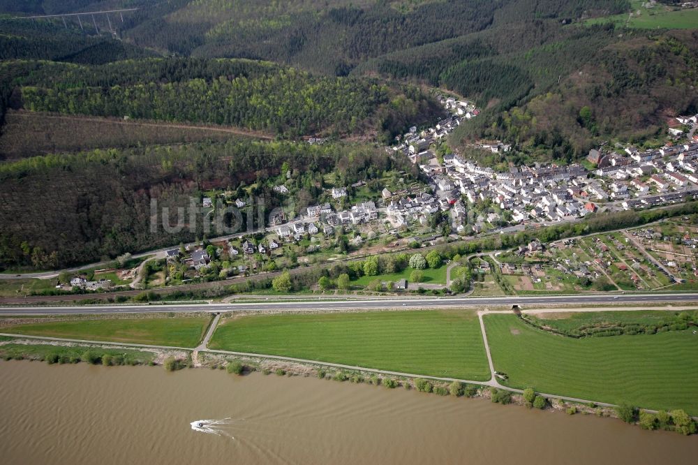 Trier von oben - Ortsansicht des Ortsbezirkes Biewer in Trier im Bundesland Rheinland-Pfalz