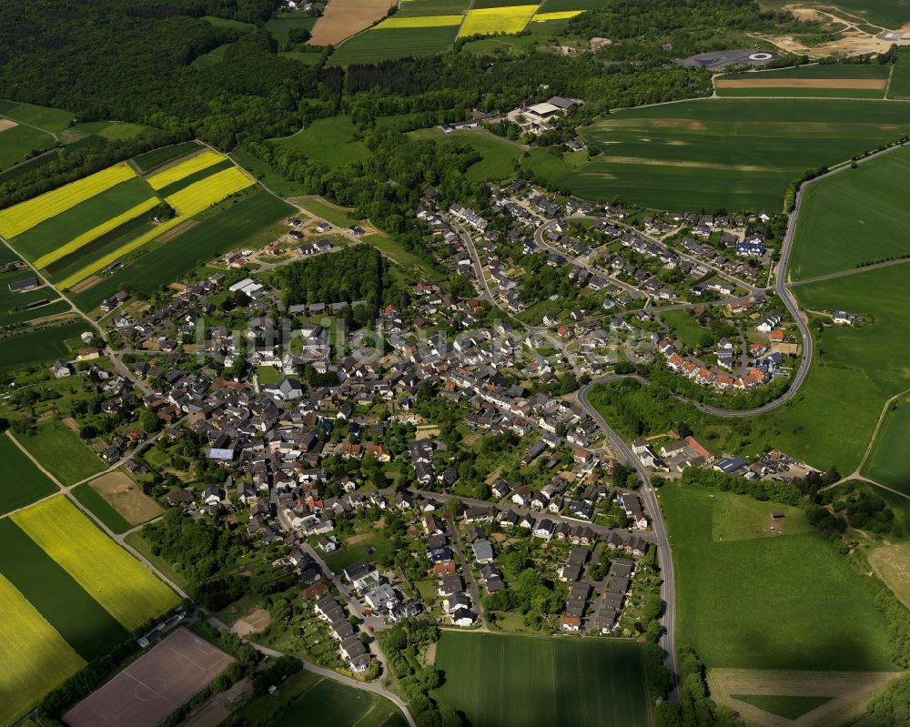 Grafschaft von oben - Ortsansicht des Ortsbezirkes Lantershofen in der Gemeinde Grafschaft im Bundesland Rheinland-Pfalz