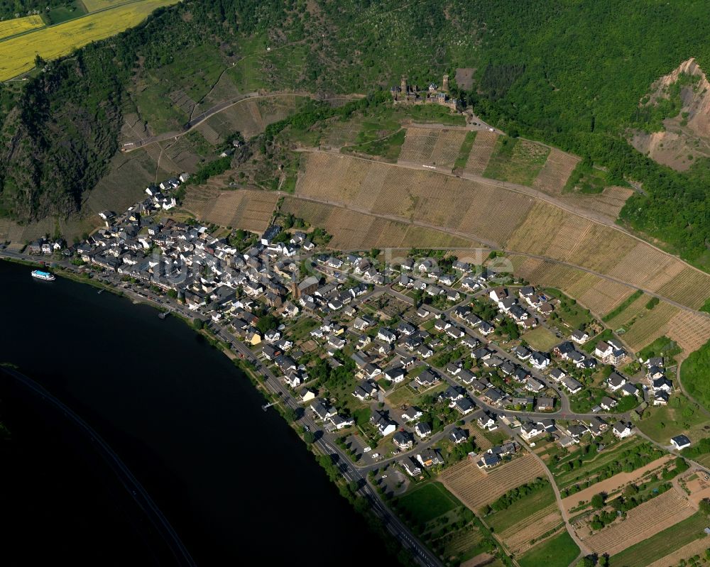 Alken aus der Vogelperspektive: Ortsansicht der Ortsgemeinde Alken im Bundesland Rheinland-Pfalz