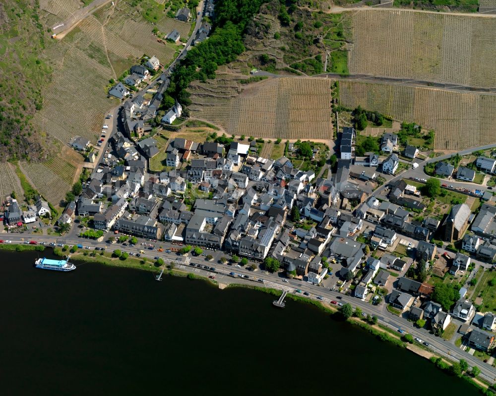 Luftaufnahme Alken - Ortsansicht der Ortsgemeinde Alken im Bundesland Rheinland-Pfalz