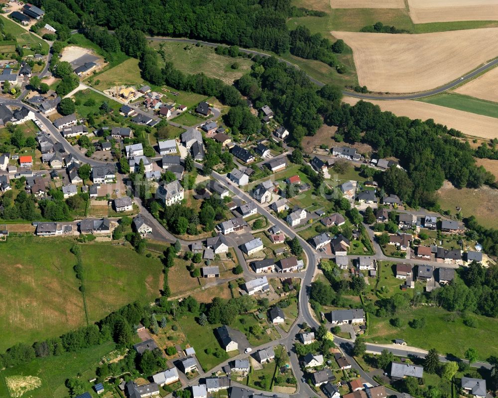 Luftbild Allenbach - Ortsansicht der Ortsgemeinde Allenbach im Bundesland Rheinland-Pfalz