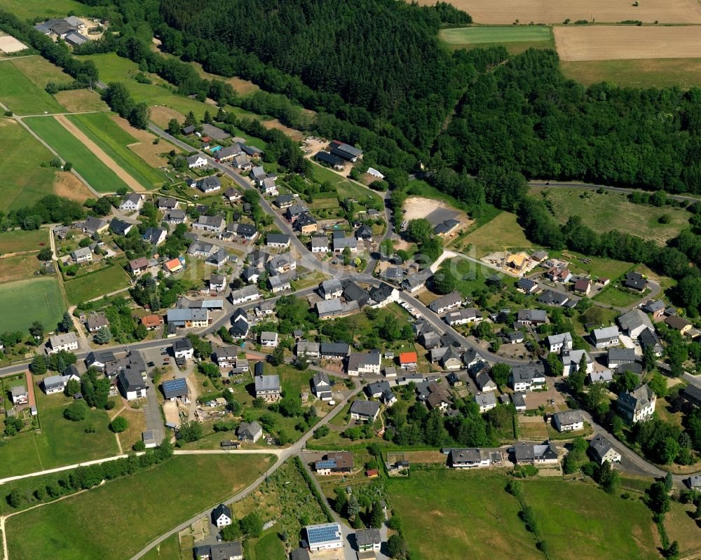 Luftaufnahme Allenbach - Ortsansicht der Ortsgemeinde Allenbach im Bundesland Rheinland-Pfalz