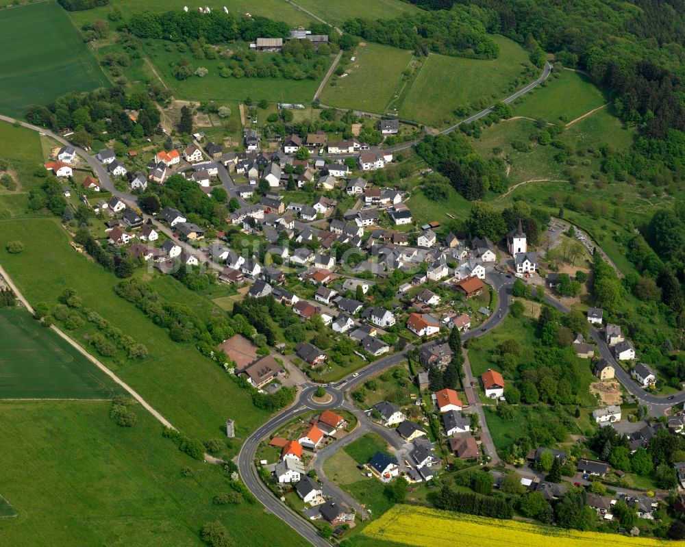 Luftaufnahme Alsbach - Ortsansicht der Ortsgemeinde Alsbach im Bundesland Rheinland-Pfalz