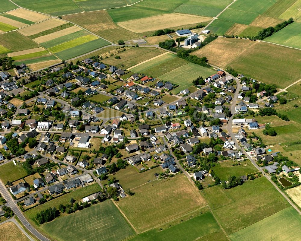 Luftbild Büchel - Ortsansicht der Ortsgemeinde Büchel im Bundesland Rheinland-Pfalz