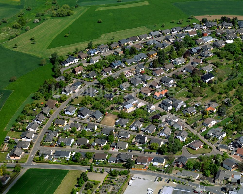 Luftaufnahme Bell (Hunsrück) - Ortsansicht der Ortsgemeinde Bell im Bundesland Rheinland-Pfalz