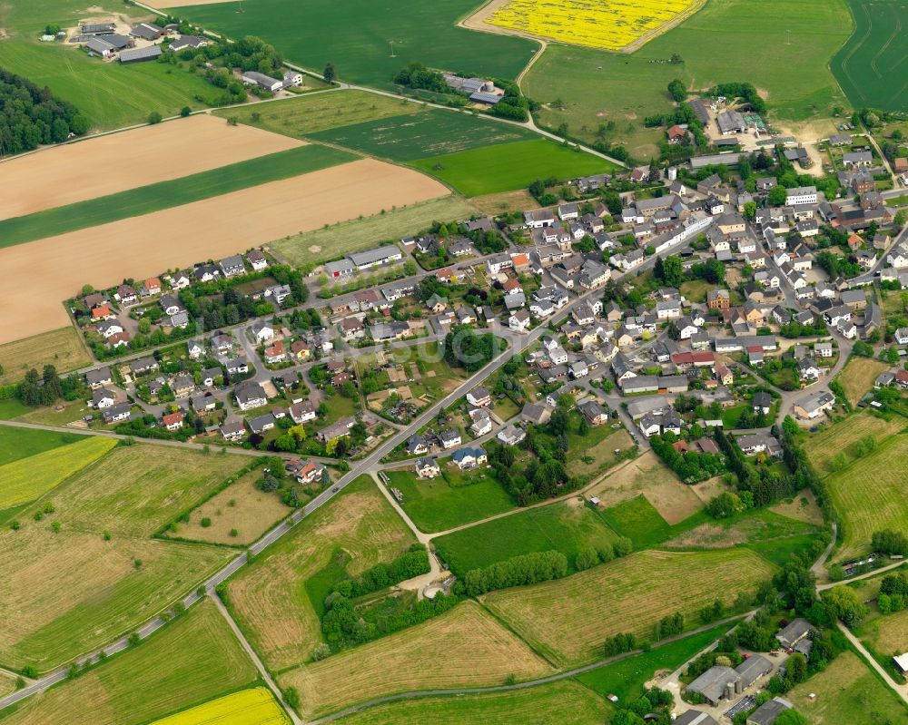 Luftbild Bogel - Ortsansicht der Ortsgemeinde Bogel im Bundesland Rheinland-Pfalz