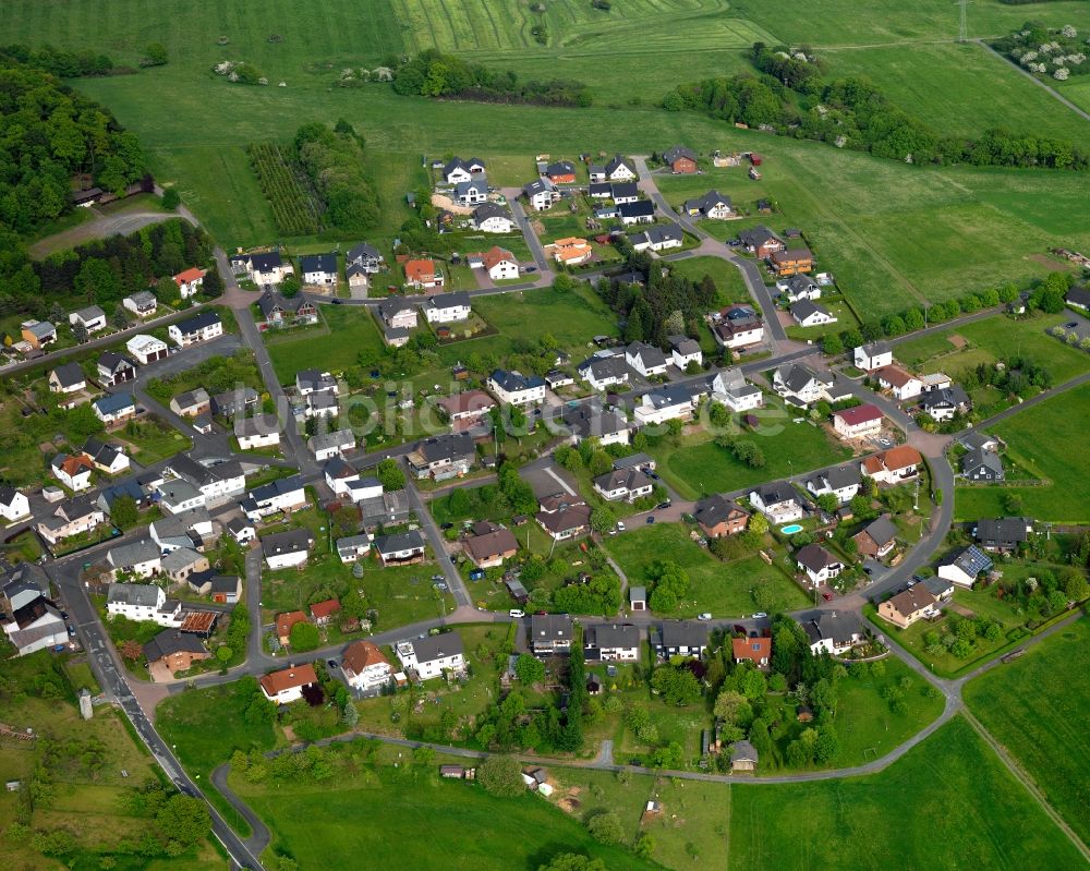 Luftbild Brandscheid - Ortsansicht der Ortsgemeinde Brandscheid im Bundesland Rheinland-Pfalz