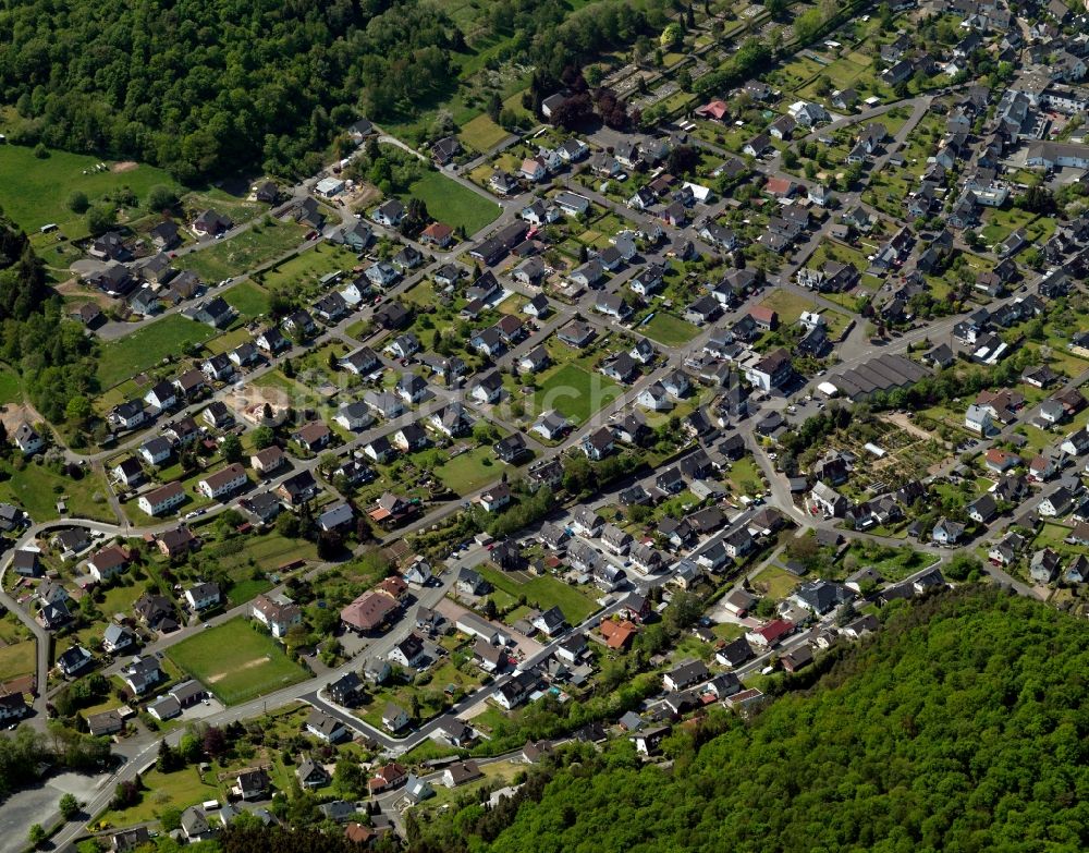 Daaden aus der Vogelperspektive: Ortsansicht der Ortsgemeinde Daaden im Bundesland Rheinland-Pfalz