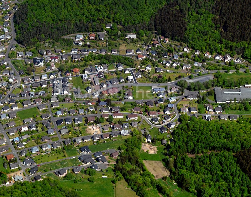 Luftbild Daaden - Ortsansicht der Ortsgemeinde Daaden im Bundesland Rheinland-Pfalz