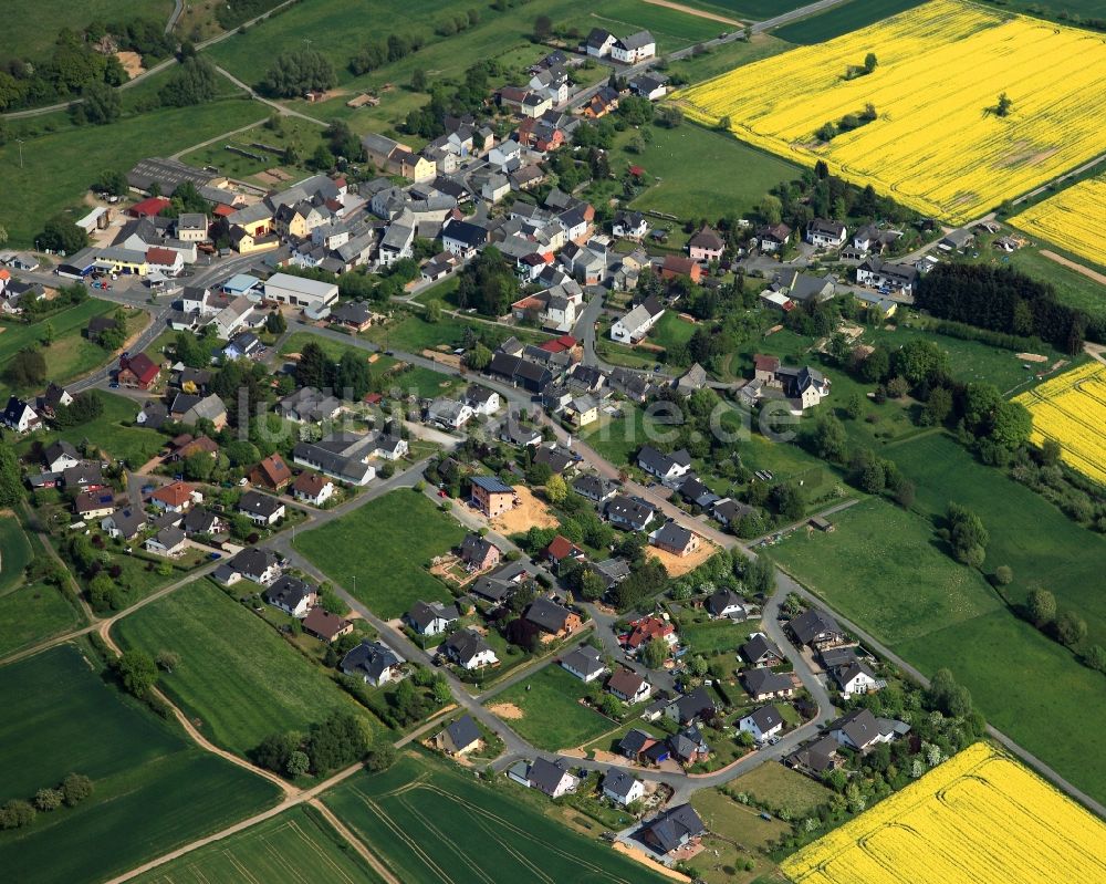 Luftbild Dörsdorf - Ortsansicht der Ortsgemeinde Dörsdorf im Bundesland Rheinland-Pfalz