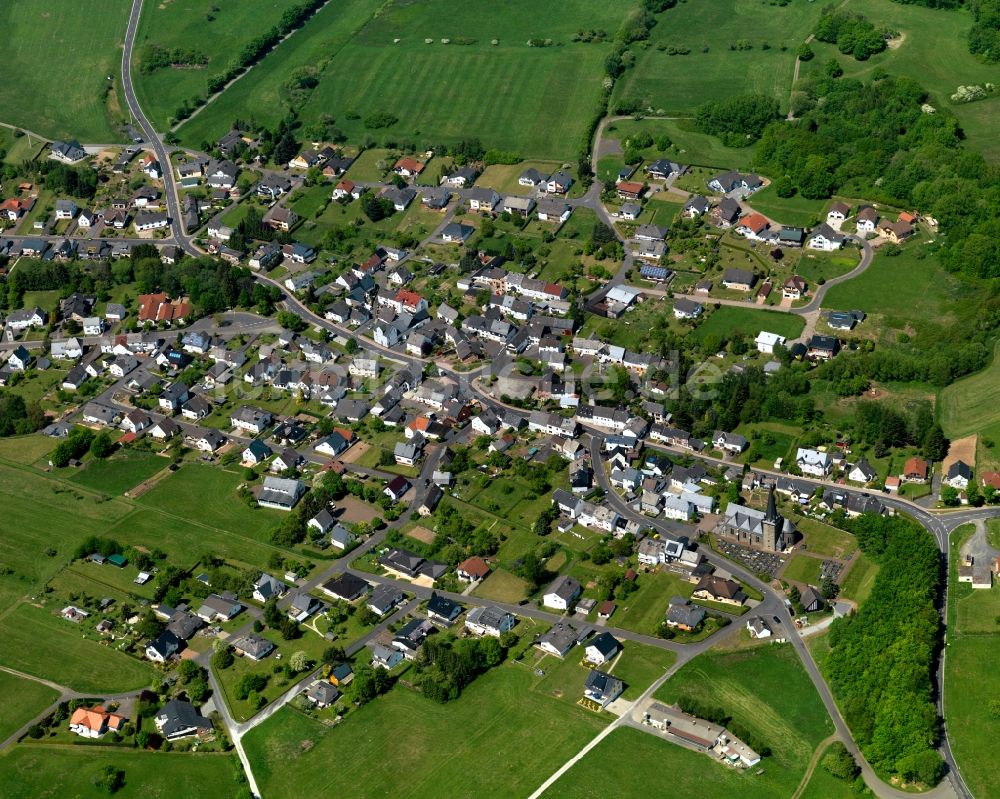 Luftaufnahme Elsoff - Ortsansicht der Ortsgemeinde Elsoff im Bundesland Rheinland-Pfalz