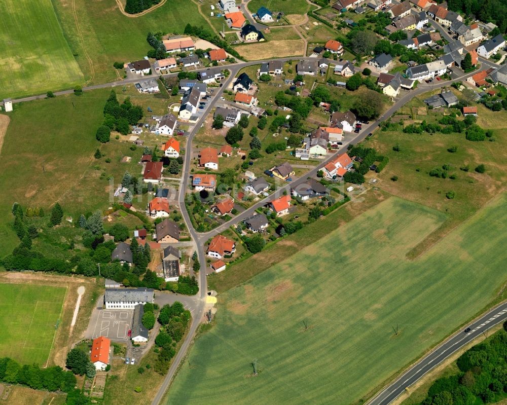 Luftaufnahme Fohren-Linden - Ortsansicht der Ortsgemeinde Fohren-Linden im Bundesland Rheinland-Pfalz