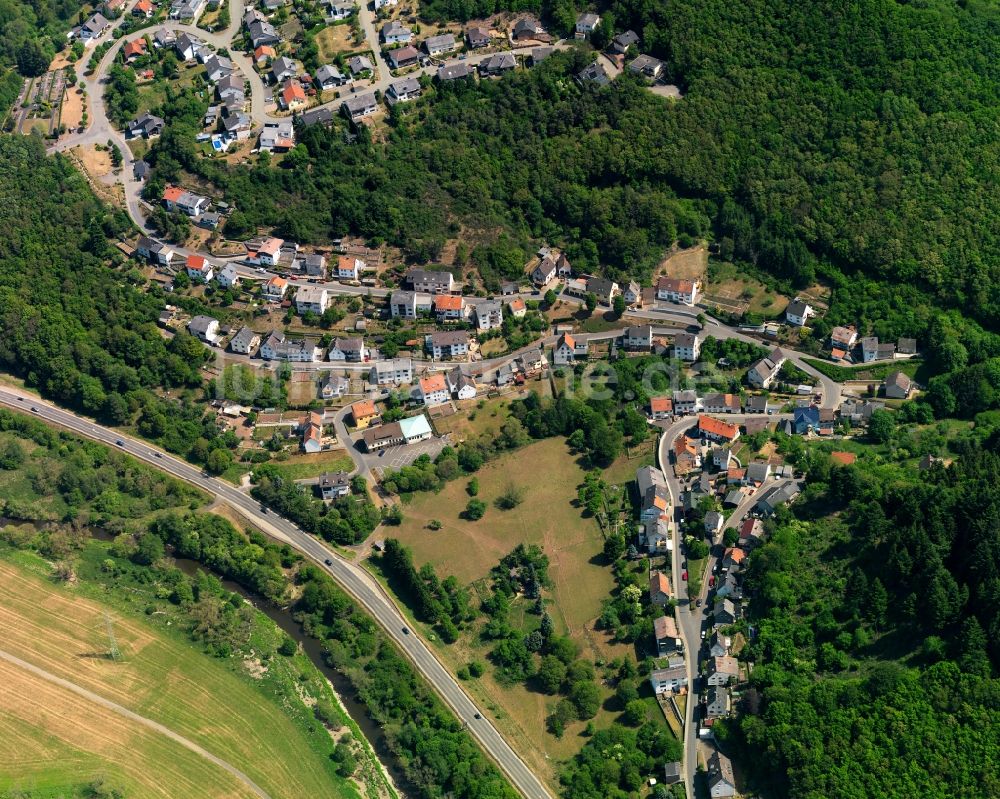 Luftbild Frauenberg - Ortsansicht der Ortsgemeinde Frauenberg im Bundesland Rheinland-Pfalz