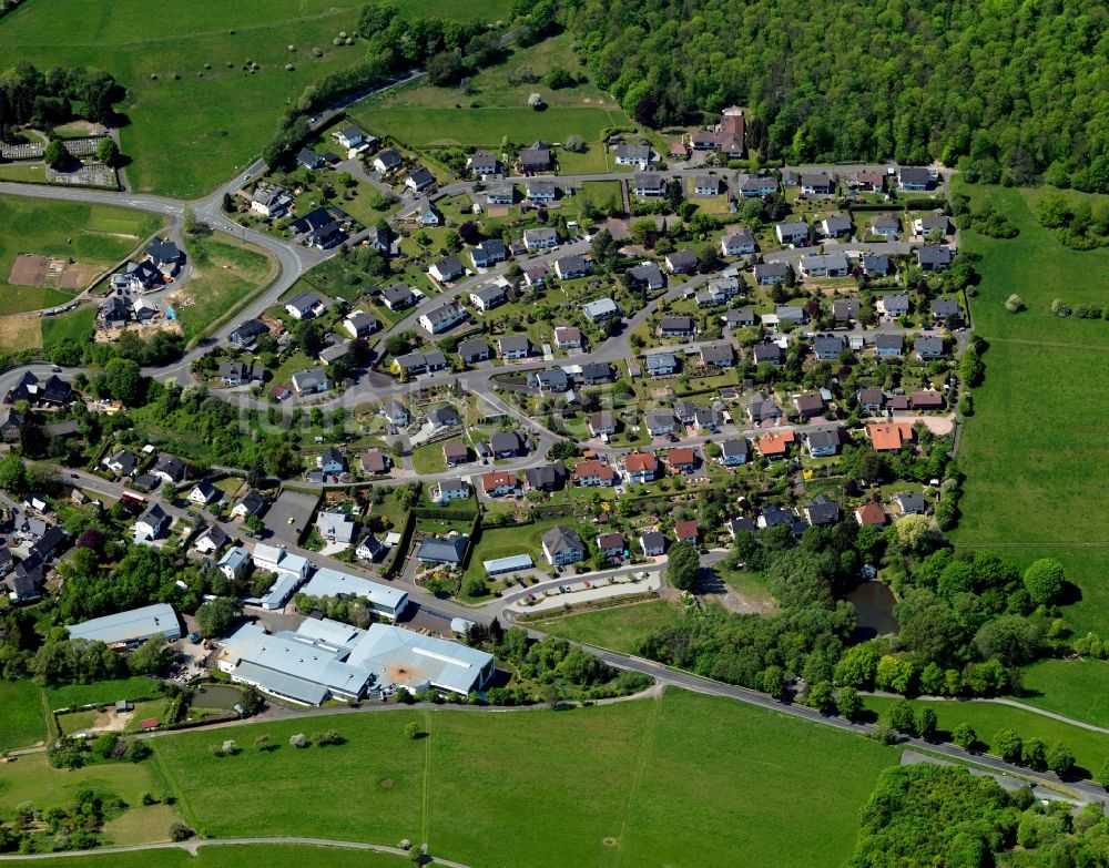 Luftaufnahme Friedewald - Ortsansicht der Ortsgemeinde Friedewald im Bundesland Rheinland-Pfalz